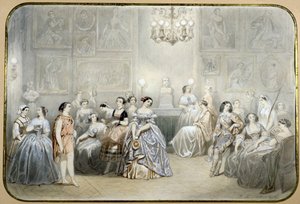Comedie Francaise fuayesinde aktris Mlle Rachel by Henri de Montaut